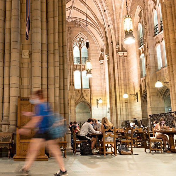 Inside Cathedral Commons room