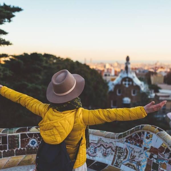 Student studying abroad