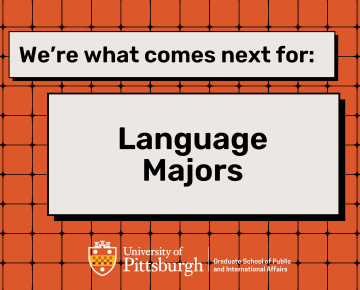 We're what comes next for: Language Majors